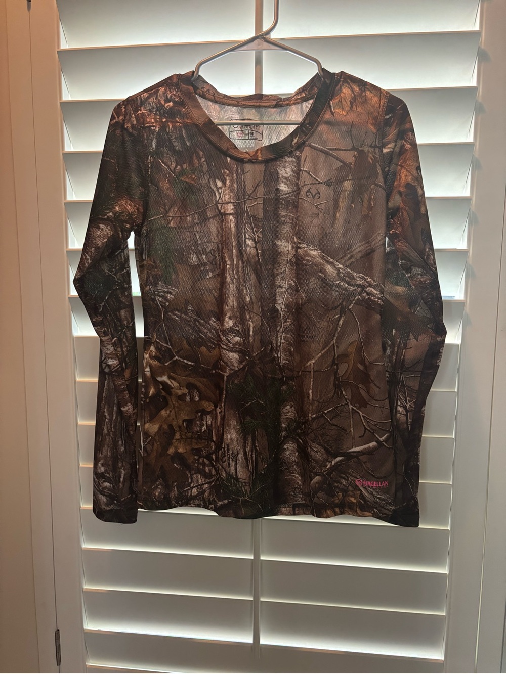 Magellan Outdoors Hunt Gear Brown Camo Top